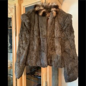 Fur animal jacket